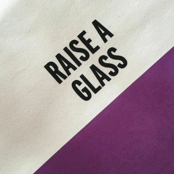 KATE SPADE Place Mat Set of 4 Raise a Glass